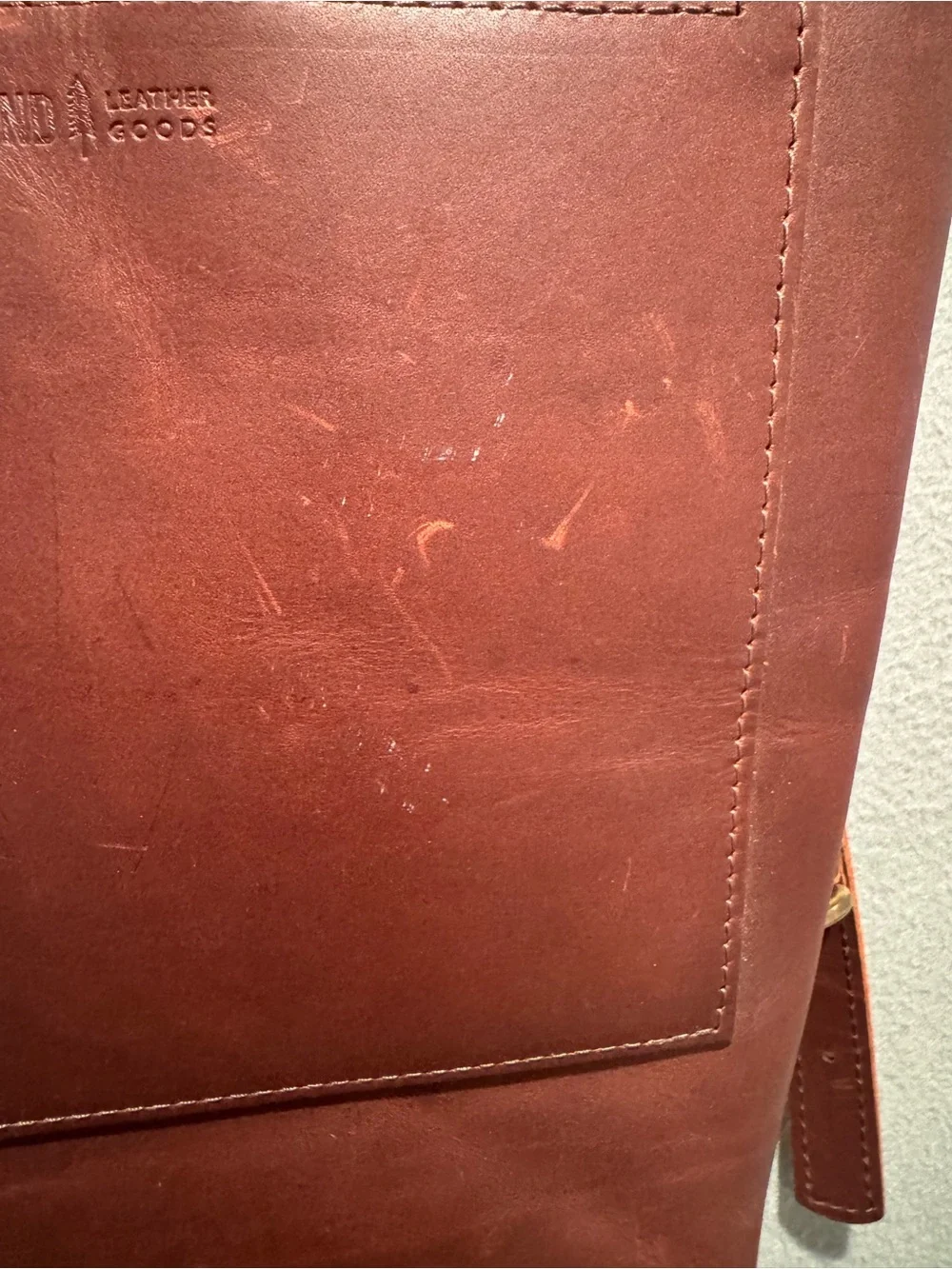 Leather Laptop Backpack with leather laptop  sleeve for Women - Portland Leather